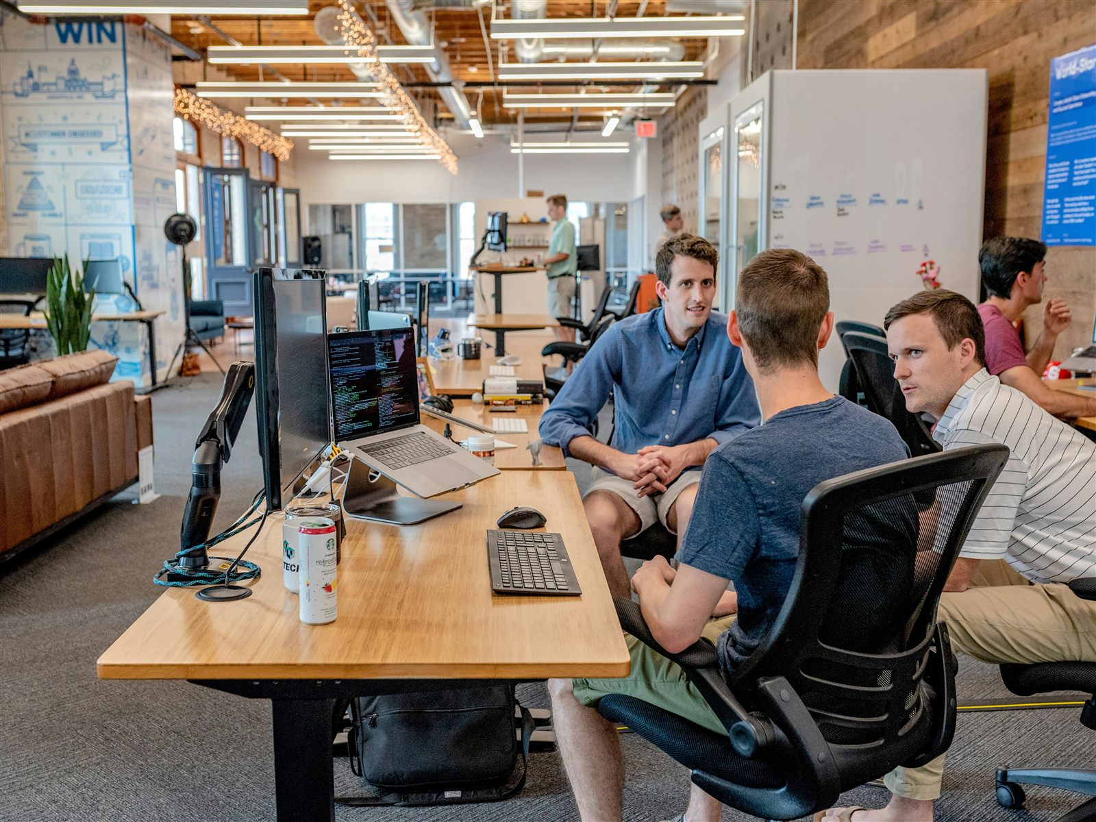 Giant Translation team collaborating on an international business project